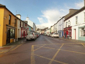 Main Street in Schull, Cork Co. , Ireland